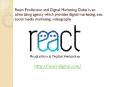 React Digital PowerPoint PPT Presentation