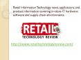 Retail Technology Review PowerPoint PPT Presentation