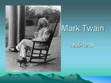 Mark Twain