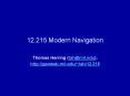 12.215 Modern Navigation PowerPoint PPT Presentation