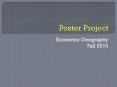 Poster Project PowerPoint PPT Presentation