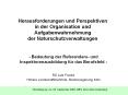 Herausforderungen und Perspektiven in der Organisation und Aufgabenwahrnehmung der Naturschutzverwaltungen PowerPoint PPT Presentation