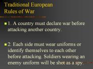 Traditional%20European%20Rules%20of%20War