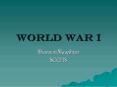 World war i PowerPoint PPT Presentation
