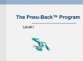 The Pneu-Back PowerPoint PPT Presentation
