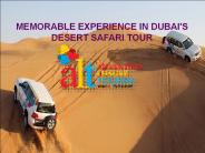 MEMORABLE EXPERIENCE IN DUBAI'S DESERT SAFARI TOUR