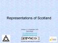 Representations of Scotland PowerPoint PPT Presentation