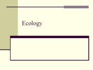 Ecology