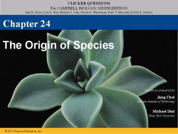 The Origin of Species