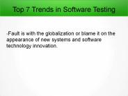 Top 7 Trends in Software Testing Domain