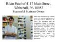 Rikin Patel of 4117 Main Street, Whitehall, PA 18052 - Successful Business Owner PowerPoint PPT Presentation