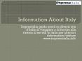 Information about italy PowerPoint PPT Presentation