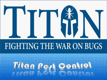 What You Need To Know About Pest Control