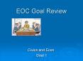 EOC Goal Review PowerPoint PPT Presentation