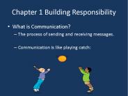 Chapter 1 Building Responsibility