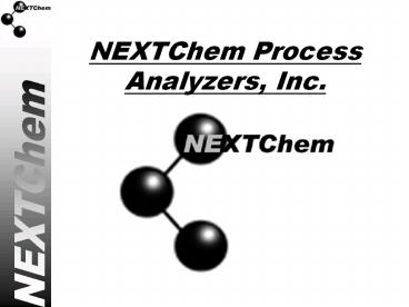 NEXTChem%20Process%20Analyzers,%20Inc.