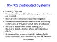 95-702 Distributed Systems PowerPoint PPT Presentation