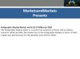 Holographic Display Market worth $3.57 Billion New Trend Analysis  by 2020 PowerPoint PPT Presentation