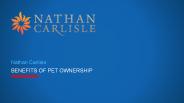 The Benefits of Pet Ownership