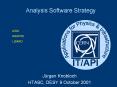 Analysis Software Strategy PowerPoint PPT Presentation
