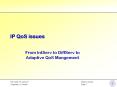 IP QoS issues PowerPoint PPT Presentation