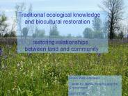 Traditional ecological knowledge