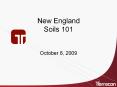 New England Soils 101 PowerPoint PPT Presentation