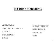 Hydro Forming