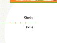 Shells PowerPoint PPT Presentation