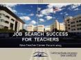 New Teacher Career Forum 2015 PowerPoint PPT Presentation