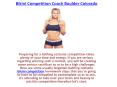 Bikini Competition Coach Boulder Colorado PowerPoint PPT Presentation