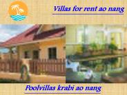 ao nang private pool villas
