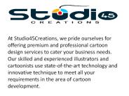 Cartoon Graphic Designer - Studio45creations