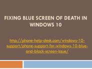Fixing Blue Screen of Death in Windows 10