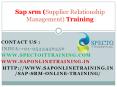 sap srm online training | online training sap srm PowerPoint PPT Presentation