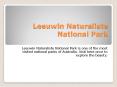 Leeuwin Naturaliste National Park PowerPoint PPT Presentation
