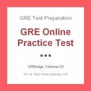 GRE Online Practice Test