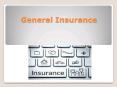 General Insurance PowerPoint PPT Presentation
