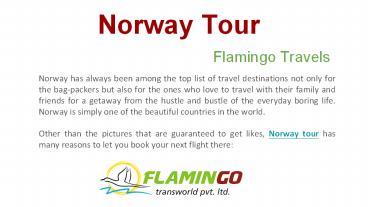 Norway is the Most Underrated Yet Beautiful Place to Visit