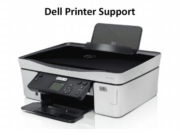 Dell Printer Support
