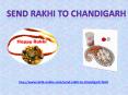 Send Amazing rakhi to your brother in Chandigarh PowerPoint PPT Presentation