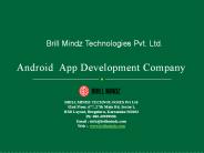 Android App Development Company in Bangalore
