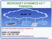 Microsoft Dynamics Ax 7 Financial Online Training Institute