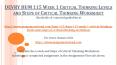 DEVRY HUM 115 Week 1 Critical Thinking Levels and Steps of Critical Thinking Worksheet PowerPoint PPT Presentation