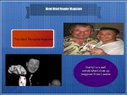 Hire Famous Mind Reader Magician!!