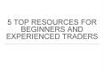 TOP resources for Forex traders PowerPoint PPT Presentation
