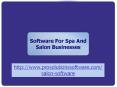 Software For Spa And Salon Businesses PowerPoint PPT Presentation
