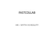 HR – MYTH VS REALITY