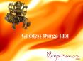 Divya Mantra Goddess Durga Idol PowerPoint PPT Presentation