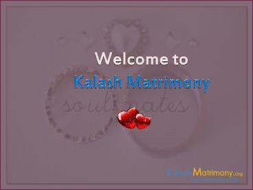 Agarwal Matrimony: A community based matrimonial site.